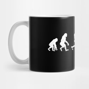 Skateboard Evolution Skate Fan Skateboarding Skater Life Mug